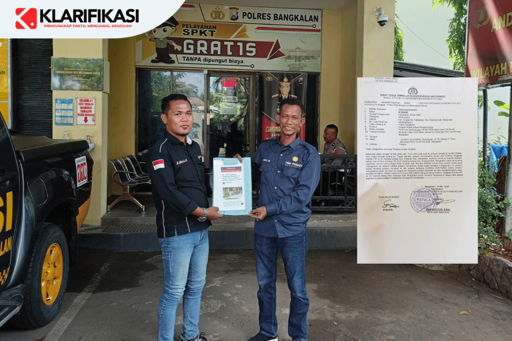 Diancam Akan Dibunuh Seorang Jurnalis di Bangkalan Laporkan Komite Sekolah Ke Polisi