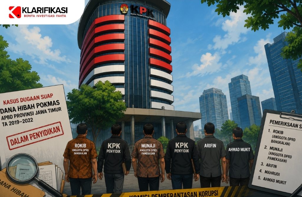 Kasus Dana Hibah Pokmas Jatim Memanas, KPK Panggil Wakil Rakyat dari Madura