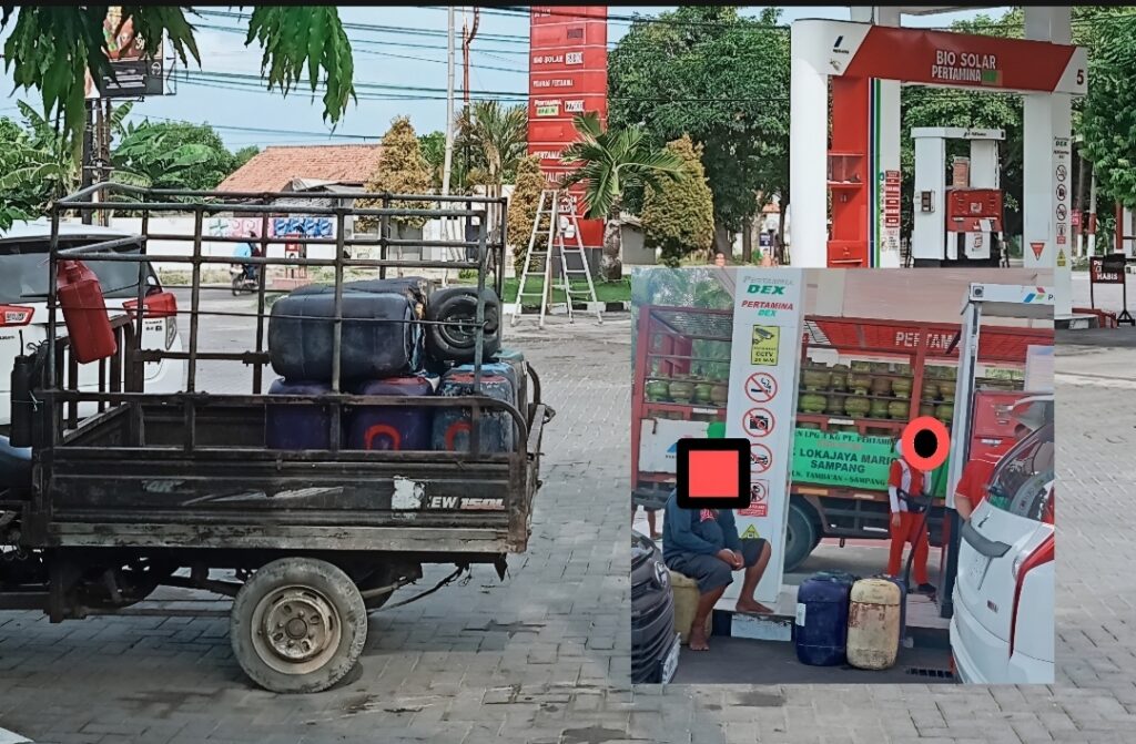 Dugaan Penyalahgunaan BBM Subsidi di SPBU Jalan Dipenorogo Nyubenger Sampang Viral