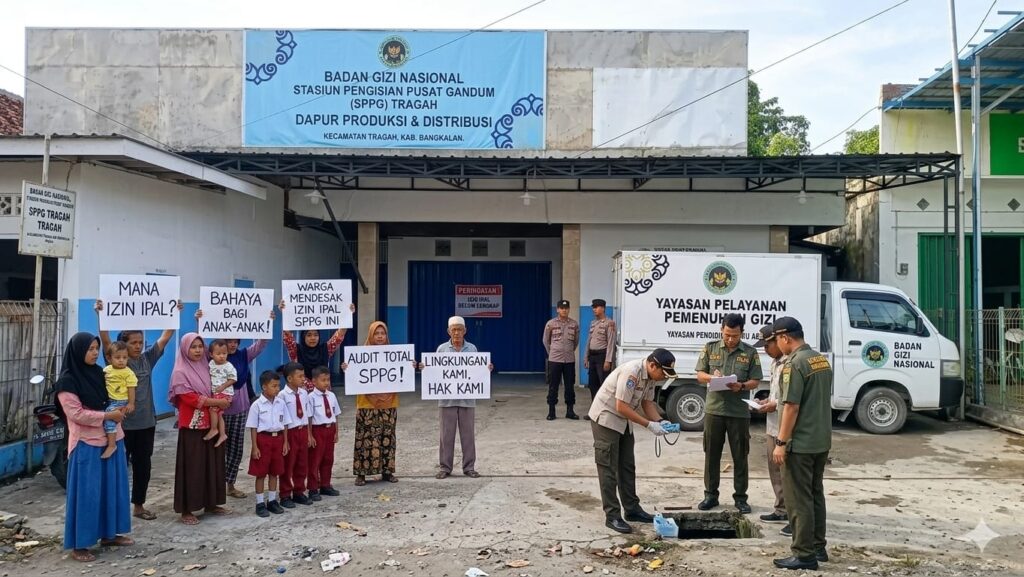 Heboh di Bangkalan, Dapur SPPG Disorot karena Diduga Tak Kantongi Izin Limbah