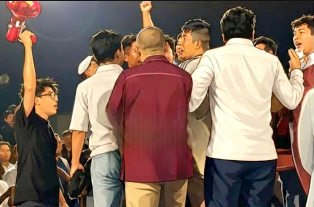 Cerita Dibalik Bubarnya Diskusi Bersama Nusron Wahid, Budiman Sudjatmiko dan Sudaryono di UGM