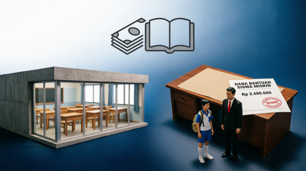 Oknum Ketua Yayasan SMP Ujung Baru Diduga Gelapkan Bantuan Siswa Miskin Selama 4 Tahun