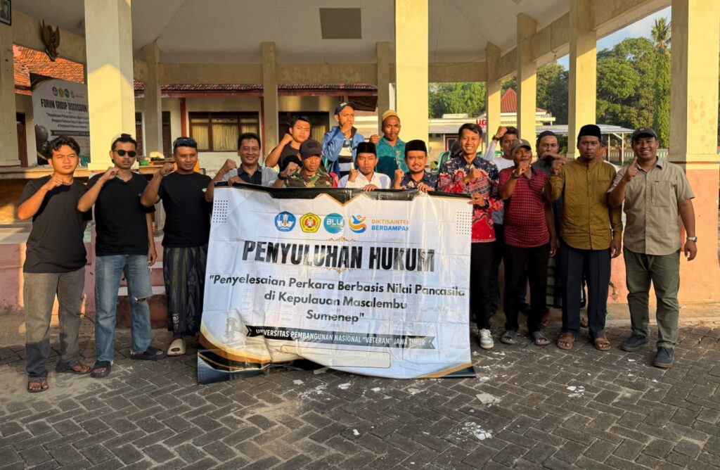 Dosen UPN Veteran Jatim Teliti Penyelesaian Sengketa Berbasis Kearifan Lokal di Kepulauan Masalembu