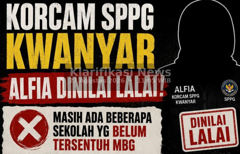 Belum Ada Klarifikasi resmi Mengenai Problem Korcam MBG Kwanyar, Warga Siapkan Gerakan Masa