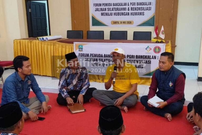 Ketua Forum Pemuda Bangkalan Imbau Akhiri Polemik, Ajak Rekonsiliasi dengan PGRI
