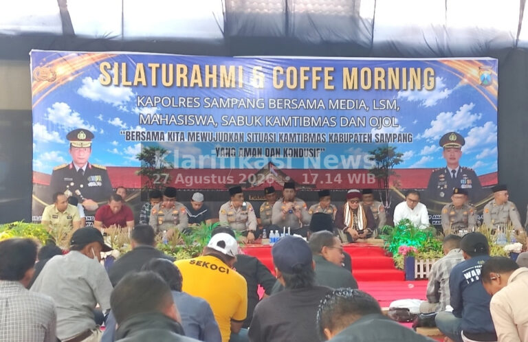 Silaturahmi Kapolres Sampang: Coffee Morning atau Strategi Pengamanan Citra?